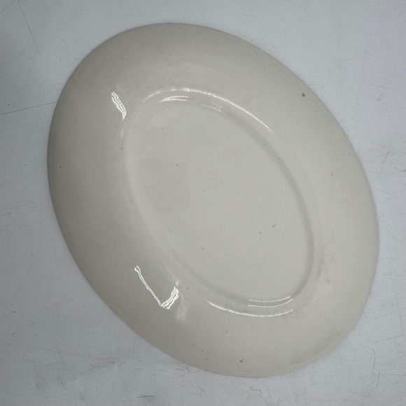 Vintage Colonial Homestead Green by Royal (USA) Oval Platter Serving Plate - Picture 3 of 5